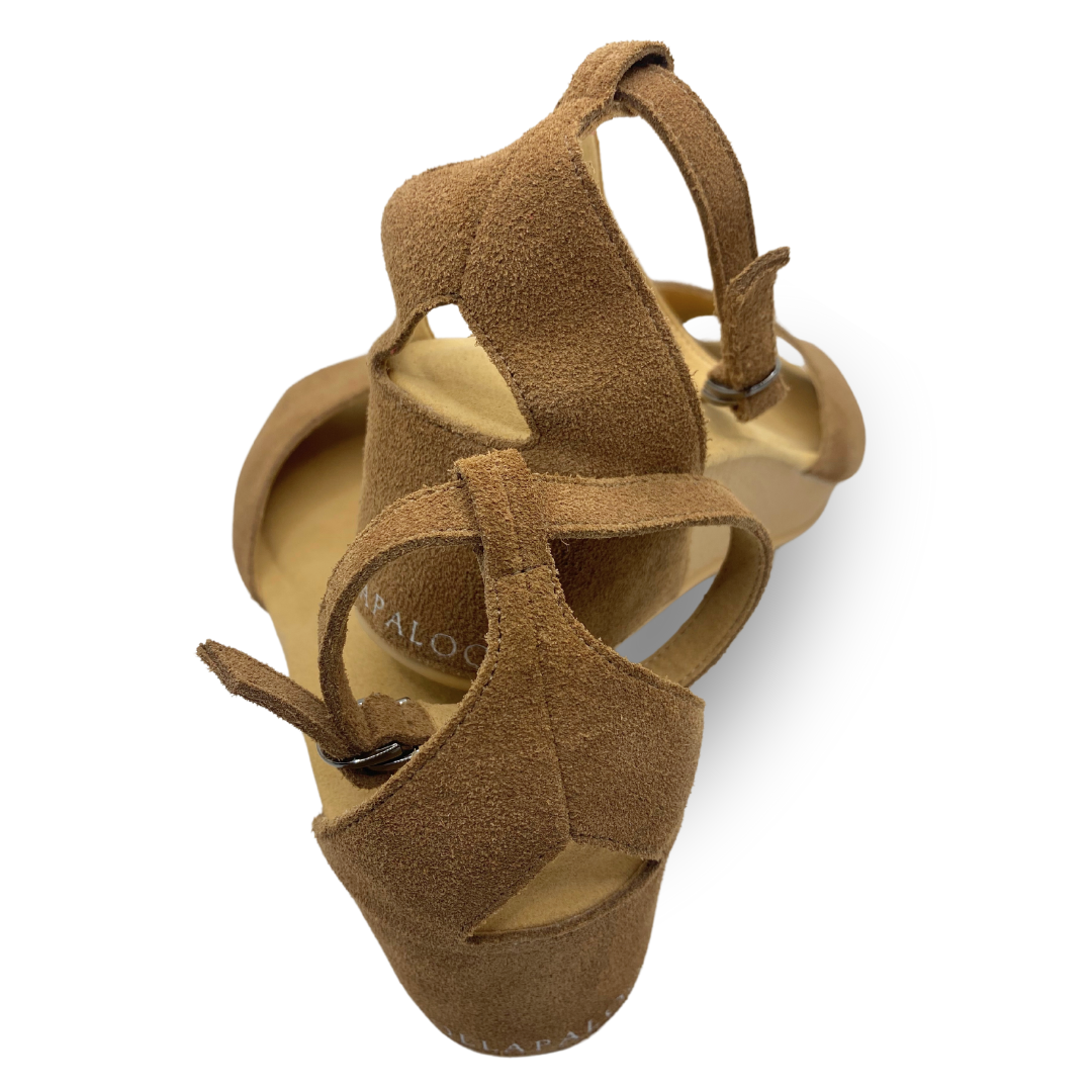 Tan Suede Summer Sandals